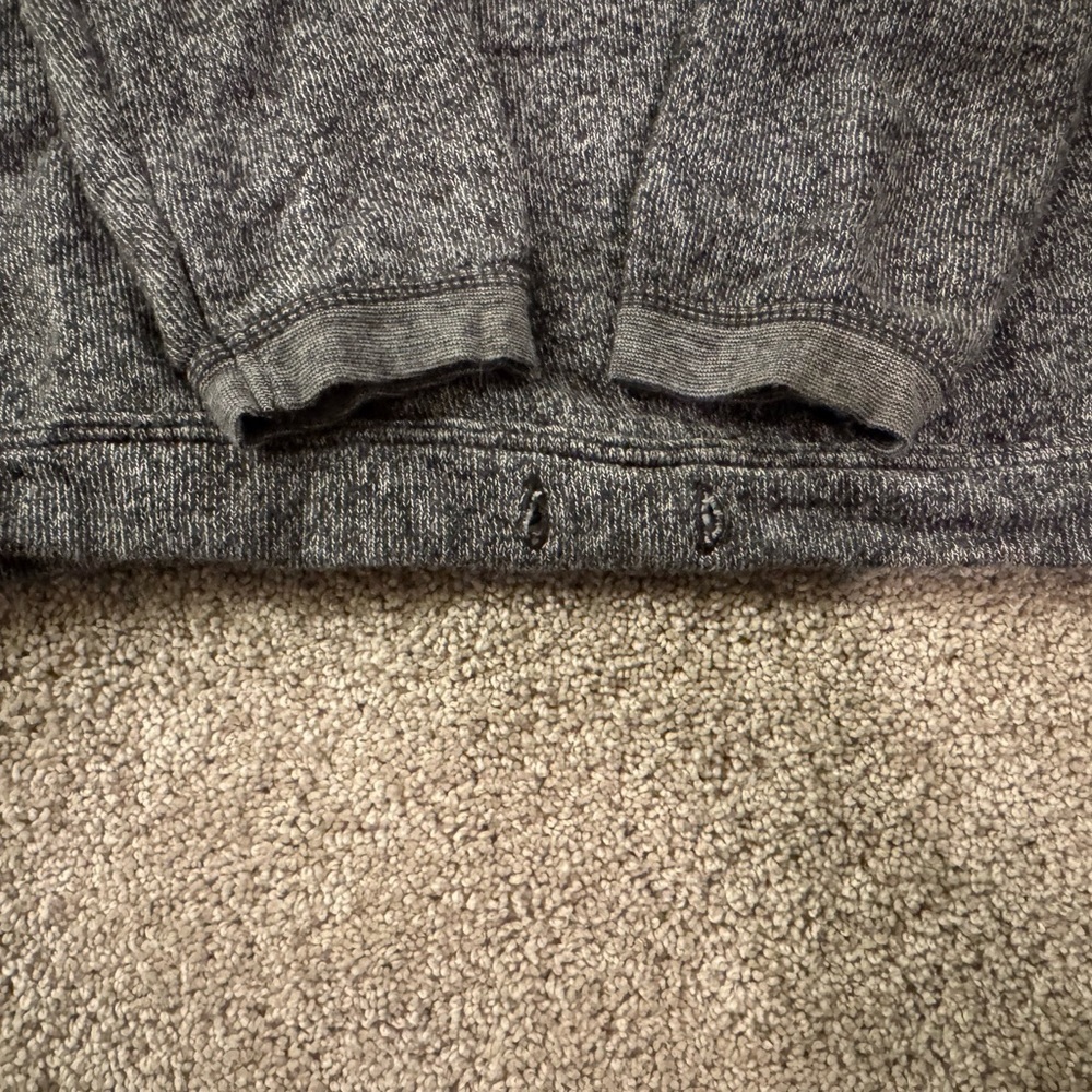 Aerie Gray Pullover Sweatshirt XS Soft Casual Lounge Top - Picture 4 of 4